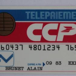 Smartcard Bull France Demo Telepaiement CCP Sp&eacute;cimen