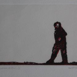 Gravure lithographiée Doroteo ARNÁIZ Épreuve d'artiste