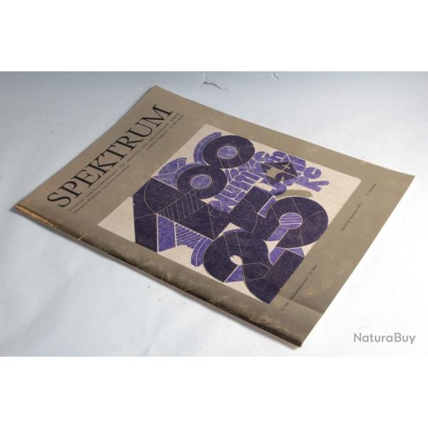 Revue Spektrum N100 September 1983 numro anniversaire 25 ans