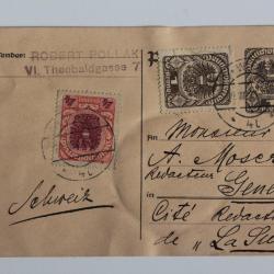 CPA entier Postale Autriche Wien 1921