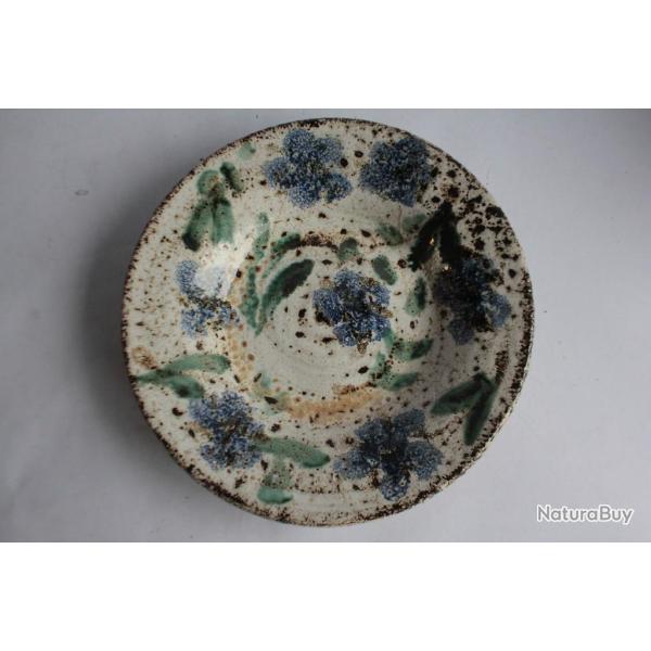 Plat c�ramique Albert Thiry Vallauris