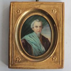 Peinture miniature Comte palatin Christophe Pfyffer d'Altishofen 1660