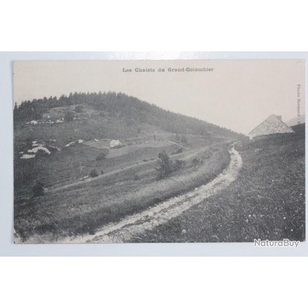 CPA Ain Les chalets du Grand-Colombier