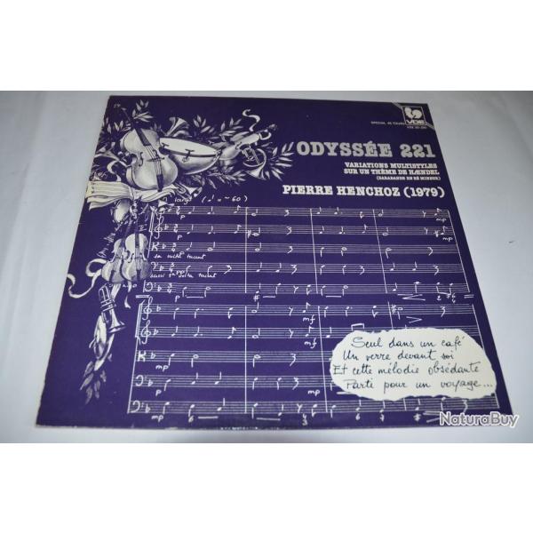 Vinyle sp�cial 45T Jazz Pierre Henchoz ?- Odyss�e 221