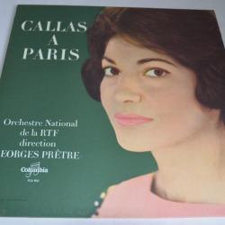 Vinyle 33T Op&eacute;ra  Callas - Callas &Agrave; Paris