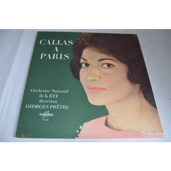 Vinyle 33T Op�ra  Callas - Callas � Paris
