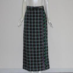 Jupe longue laine vintage Campbell's Tweed Tartan Irlande