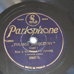 Vinyl 10 78T Wyk. S. betcherowa Polskie zareczyny