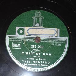 Vinyle 33T 1/3 Chanson MONTAND Yves C'EST SI BON - VEL' D' HIV'