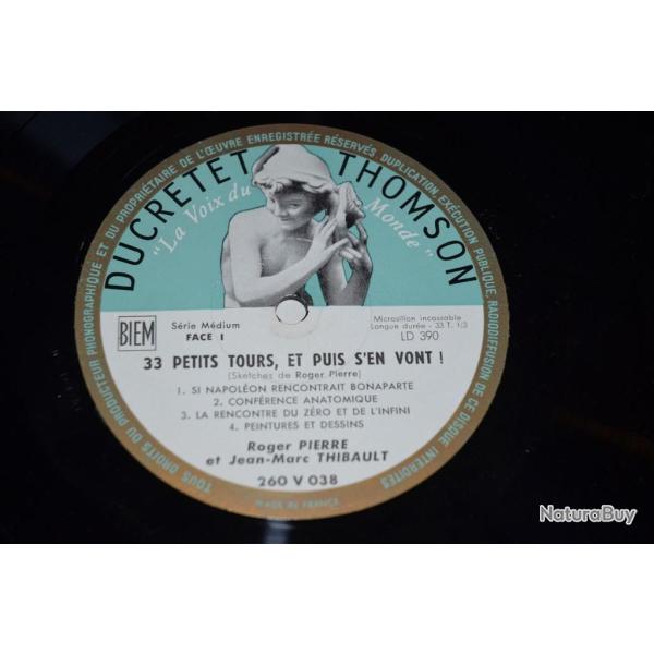 Vinyle 33T 1/3 Comedie  R. Pierre Et J.-M. Thibault?-33 P'tits Tours...
