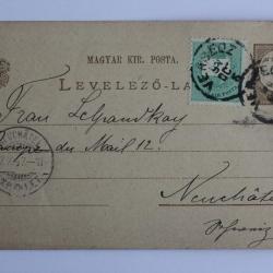 Pli marque postale Ste Croix 1852
