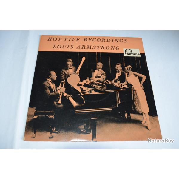 Vinyle 33T 1/3 Jazz Louis Armstrong ?- Hot Five Recordings