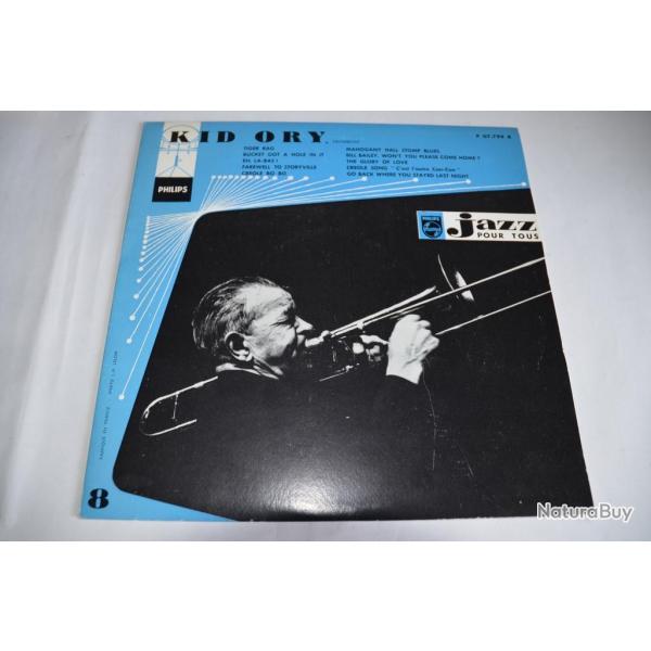 Vinyle 33T 1/3 Jazz  Kid Ory 1957