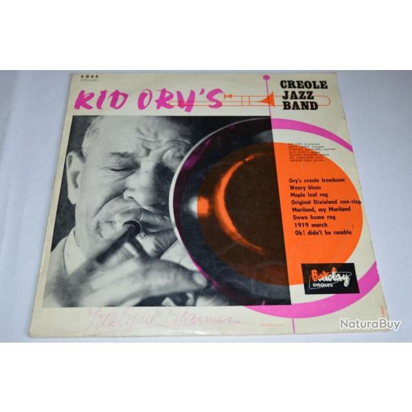 Vinyle 33T Jazz  Kid Ory's Creole Jazz Band Vol.2