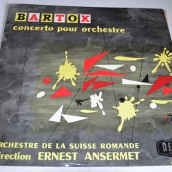 Vinyle 33T Classic Bart&oacute;k  E. Ansermet - Concerto For Orchestra