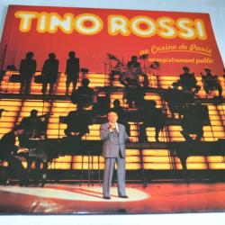 2 x Vinyles 33T Chanson  Tino Rossi ?- Au Casino De Paris