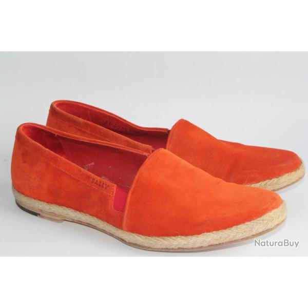 BALLY Espadrilles Etaxo daim orange