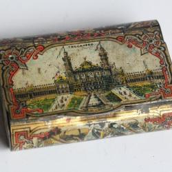 Tabati&egrave;re t&ocirc;le Exposition universelle Paris 1878 Trocad&eacute;ro