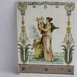 Plaque fa&iuml;ence Daniellot Boulenger & Cie CHOISY le ROI