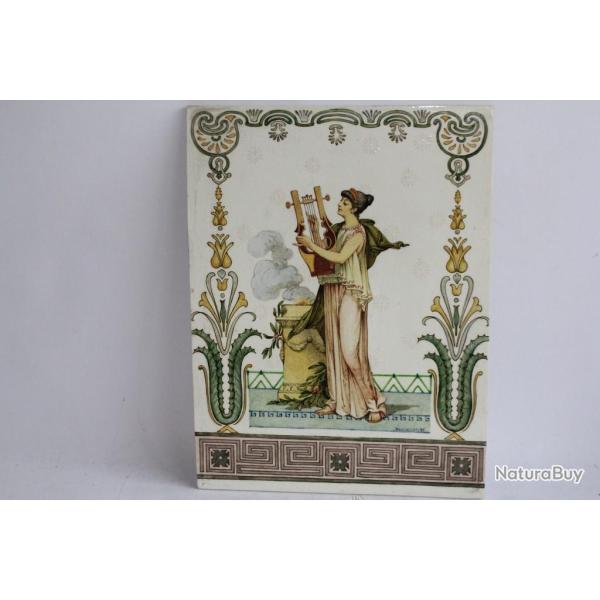 Plaque fa�ence Daniellot Boulenger & Cie CHOISY le ROI