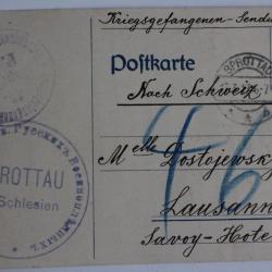 CPA Prusse 1917 Sprottau in Schlesien