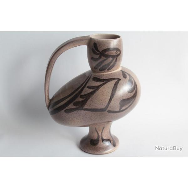 Pichet c�ramique zoomorphe Oiseau 1953 d'apr�s PICASSO