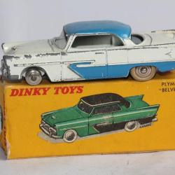 DINKY TOYS Voiture miniature 24D Plymouth Belvedere Jouet