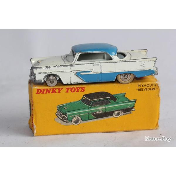 DINKY TOYS Voiture miniature 24D Plymouth Belvedere Jouet