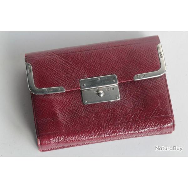 Porte monnaie argent anglais Lund Maker Londres XIXe si�cle