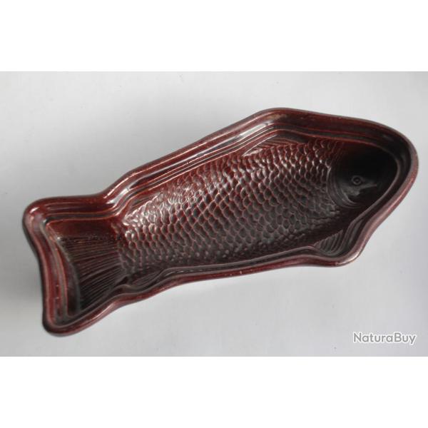 Moule terre verniss�e Poisson