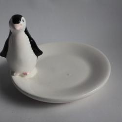 Porte savon c&eacute;ramique Pingouin