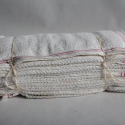 Lot 12 torchons de cuisine bouclettes coton Linge ancien