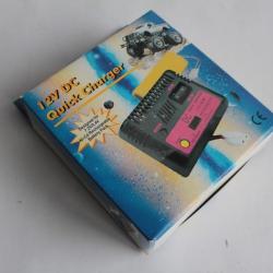Mod&eacute;lisme chargeur de batterie Quick Charger 12 V DC