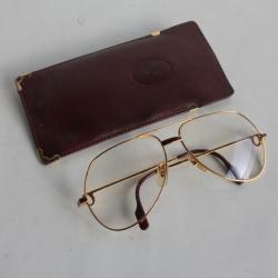 CARTIER Lunettes Vend&ocirc;me Laque de Chine Aviateur