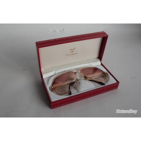 CARTIER Lunettes de soleil Vend�me Aviateur
