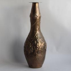 Vase Dinanderie Algues Liberato ZOLA