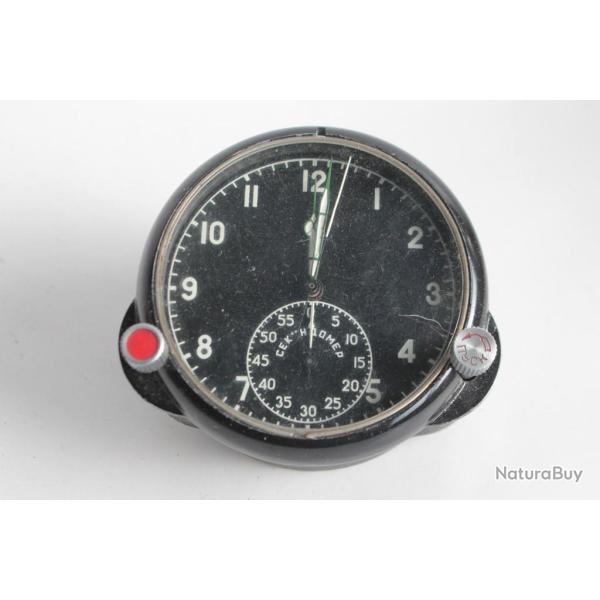Montre chronographe aviation militaire sovi�tique Mig-29/SU-2