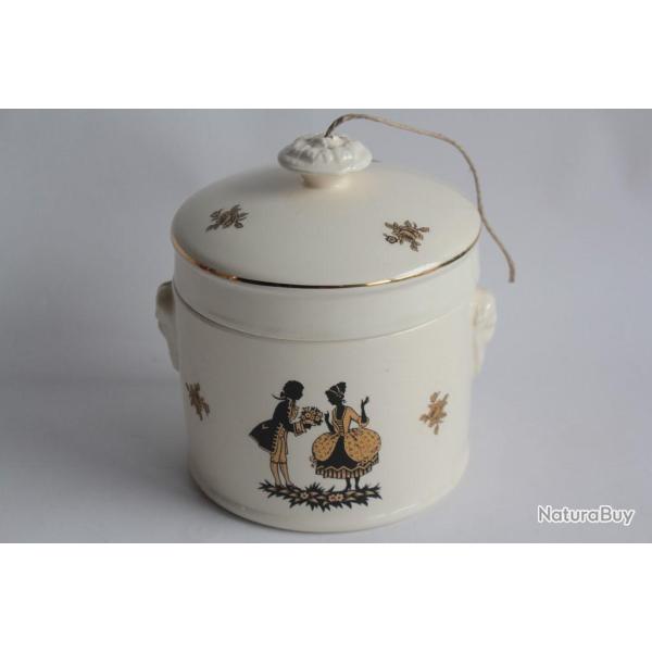 Pot � ficelle fa�ence Trianon Sarreguemines Cuisine
