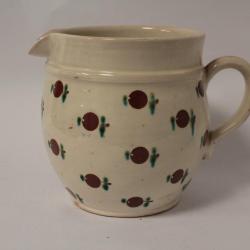 Pichet poterie Pommes Steiner Kiesen Suisse Art populaire