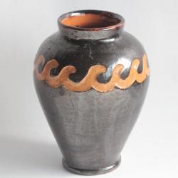 Vase terre verniss&eacute;e Dom&egrave;ne Is&egrave;re