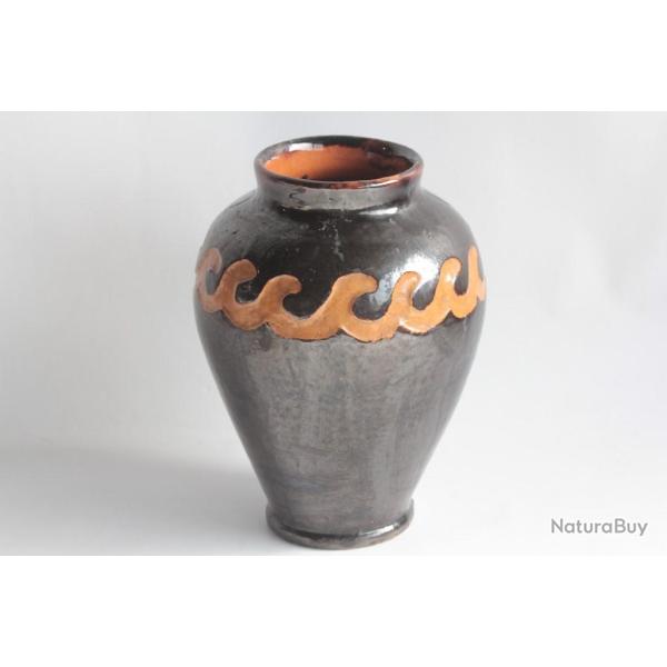 Vase terre verniss�e Dom�ne Is�re