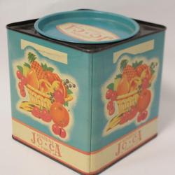 Bo&icirc;te t&ocirc;le lithographi&eacute;e bonbons JO-CA Paris