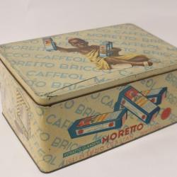 Bo&icirc;te t&ocirc;le Caf&eacute; Moretto Bricco Italie