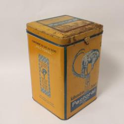 Bo&icirc;te t&ocirc;le lithographi&eacute;e Caf&eacute; Sucre Pectoral