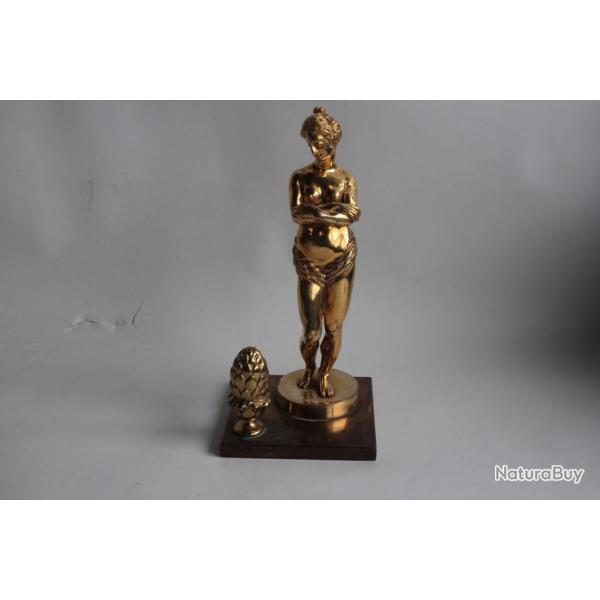 Femme nue Bronze dor� �rotique V�nus