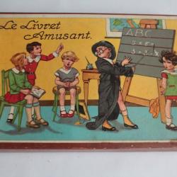 Ancien Jeu de soci&eacute;t&eacute; Le livret amusant Tables de multiplication