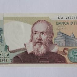 Billet 2000 Lire Galil&eacute;e Italie 1973 neuf