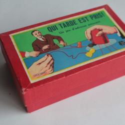 Ancien Jeu de soci&eacute;t&eacute; Qui tarde est pris ! Jeux Spear