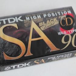 Cassette hight position limited CD type II SA 90 TDK