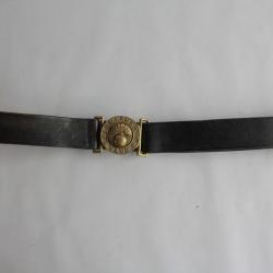 Ceinture Cuir Gendarmerie Vaudoise